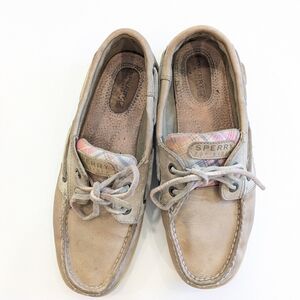 Sperry Top-Sider Leather Slides Size 7